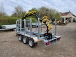 Remorque bois HT353017-K avec grue – transport bois - forestier – Image 6