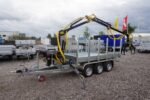 Remorque bois HT353017-K avec grue – transport bois - forestier – Image 4