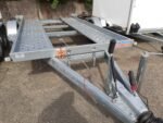 Remorque porte-voiture 1800 kg – Plateau 385 × 185 cm – Simple essieu – Image 3