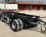 Remorque cardi avec roll-off pneumatique L 9,27 m