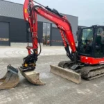 KUBOTA KX060-50, 2020 + 3 GODETS