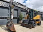 Volvo EW140C 2008 – Pelle sur pneus d'occasion de 14,6 tonnes