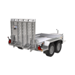 Remorque porte-engin 3500 kg – Plateau 300 × 150 cm – Double essieu – Image 3