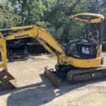KOMATSU PC27MR-2, 3T + 4 GODETS