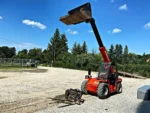 Chariot télescopique Manitou BT420 Fourches/ Godet/ Fouches à fumier – Image 20