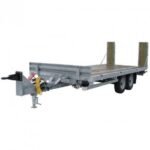 Remorque porte-engin 11T – Plateau 600 × 248 cm – Double essieu – Image 3