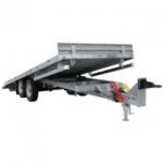 Remorque porte-engin 11T – Plateau 600 × 248 cm – Double essieu – Image 2