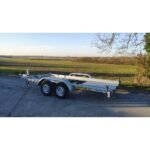 Remorque porte-voiture basculante 2700 kg – Plateau 400 × 190 cm – Double essieu – Image 4