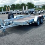 Remorque porte-voiture basculante 2700 kg – Plateau 450 × 190 cm – Double essieu