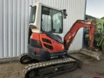 KUBOTA U25-3 Alpha Cabine, 2,6T + 3 GODETS