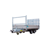 Remorque basculante TwinTrailer 3500 kg – Benne & Porte-engin – 352 × 192 cm