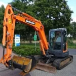 DOOSAN DX60R, 2013 + 3 GODETS