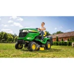 Vue rapide Tondeuse autoportée à éjection arrière JOHN DEEERE X350R – Image 5