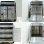 Remorque à bétail Ifor Williams TA510 12×7 178×372 cm Hauteur : 213 cm 3,5 t Combinée/Porte Véhicule neuf