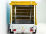 Remorque type 7.26 | 150 x 300 cm | 2600 kg | avec bâche | Jaune – Image 5