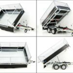 Camion-benne triaxial Debon 180×324 3,5 t – Édition Noire – Maillage Véhicule neuf