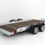 Vezeko remorque d'abaissement tandem 187×394 cm 2,7 t nouveau véhicule