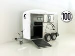Cheval | Plateforme de chargement | Remorque blanche pour chevaux (Réf. GA-5549-25) – Image 7