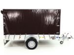Remorque 1300 kg | 150 x 300 cm | avec bâche noire | Type 7.13 – Image 5