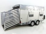 Remorque professionnelle de bétail 185×450 cm hauteur: 185 cm 3.5t combinaison de volets nouveau véhicule – Image 11
