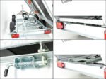 Benne basculante triaxiale Debon 180×306 2,6 t – pompe électrique – ridelles grillagées, véhicule neuf – Image 3