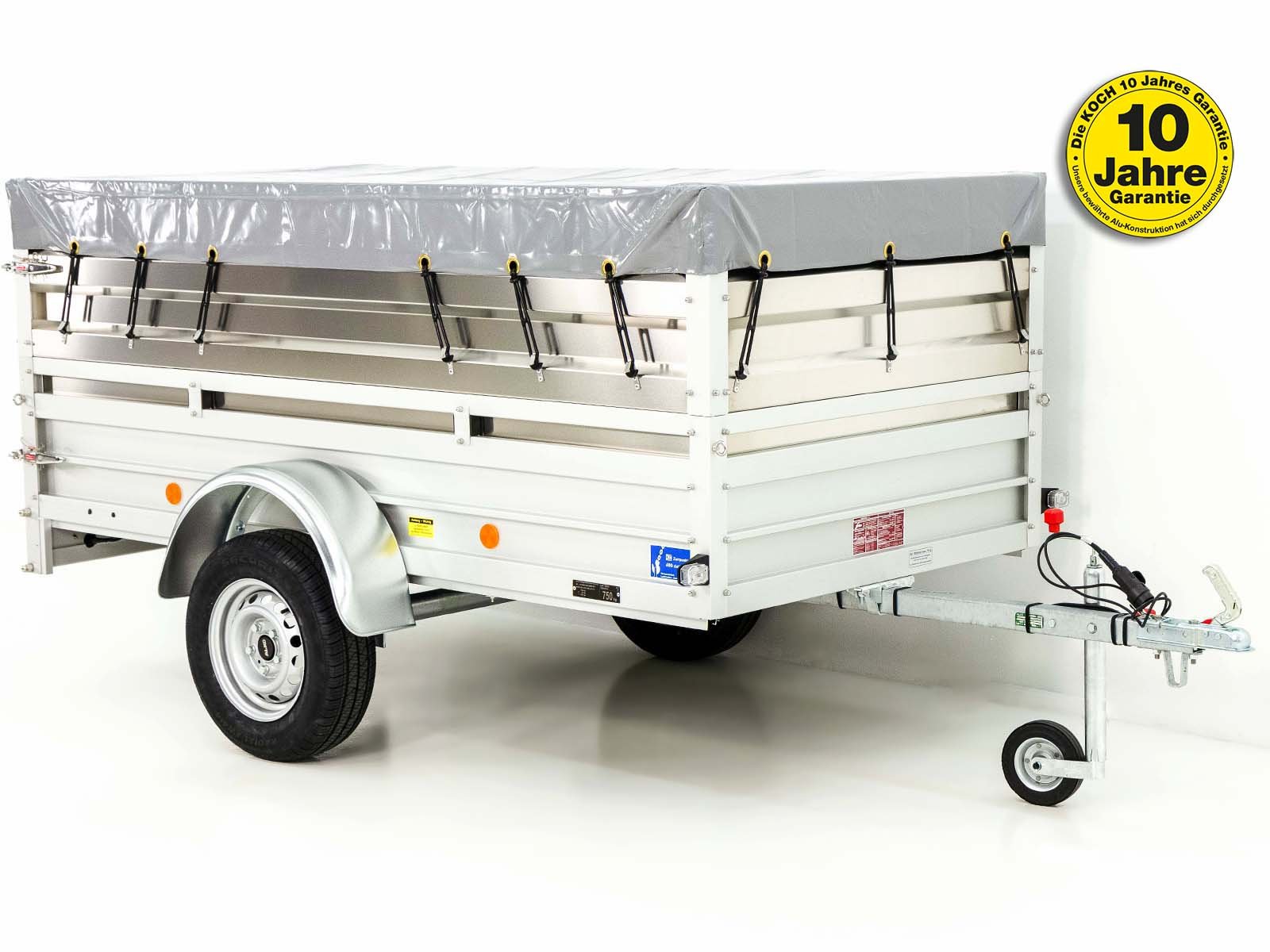30mitplane-1 Remorque | Surface de chargement 125 x 250 cm | 750 kg – Image 1