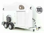 Cheval | Plateforme de chargement | Remorque blanche pour chevaux (Réf. GA-5554-25) – Image 12