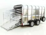 Remorque à bétail Ifor Williams TA5 HD 12×6 156×372 cm Hauteur : 183 cm 3,5 t – Véhicule neuf à double étage – Image 3