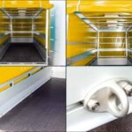 Remorque type 8.26 | 150 x 350 cm | 2600 kg | avec bâche | Jaune