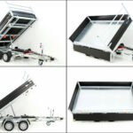 Camion-benne triaxial Debon 180×324 3,5 t – Édition Noire, véhicule neuf